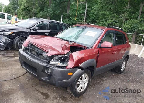 2007 Hyundai Tucson Limited/Se from USA, damaged, VIN KM8JN72D47U564277